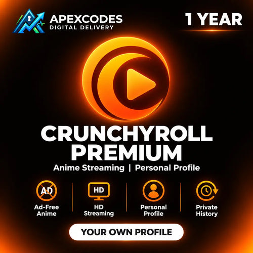 Crunchyroll Premium 1 Month – Personal Profile