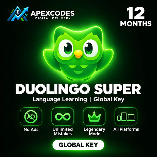 Duolingo Super 12 Months – Global Key