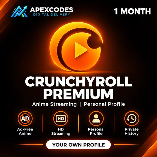 Crunchyroll Premium 1 Month – Personal Profile