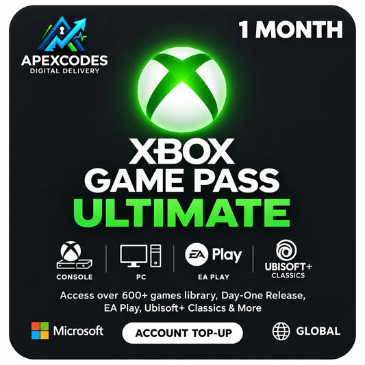 Xbox Ultimate Game Pass Subscriptions