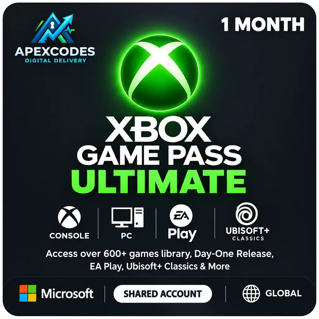 Xbox Ultimate Game Pass Subscriptions